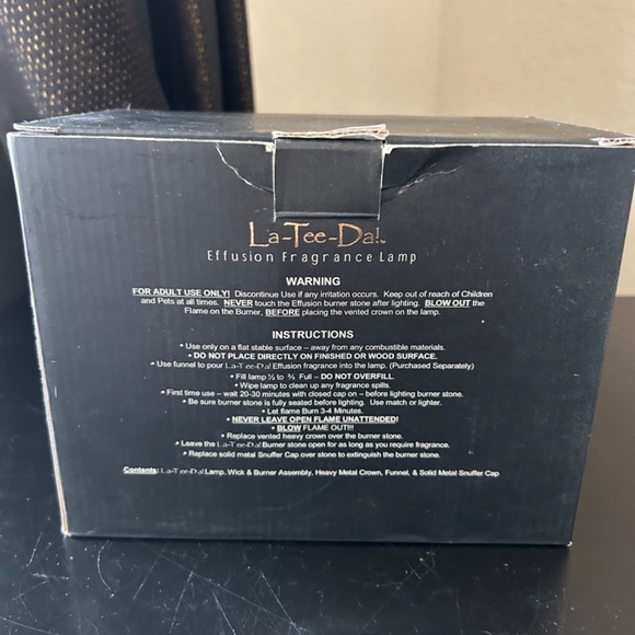 La-Tee-Da Fragrance Lamp. NWT - Picture 7 of 8